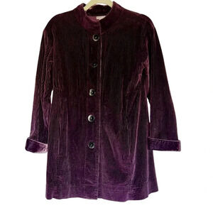 J.‎ Jill Purple Corduroy Jacket Size XS